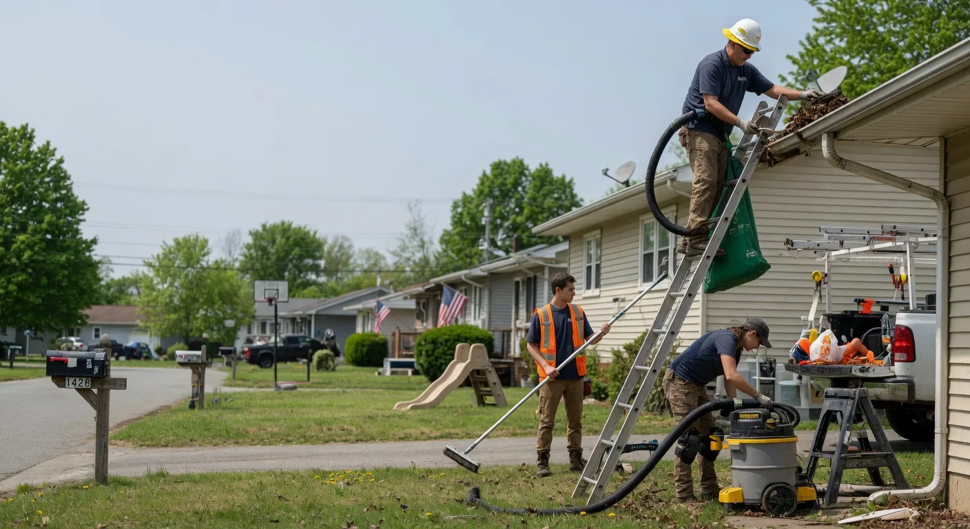 Gutter Installation in Deersville, OH near me